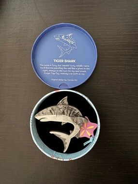 Erstwilder Tiger Shark Brooch